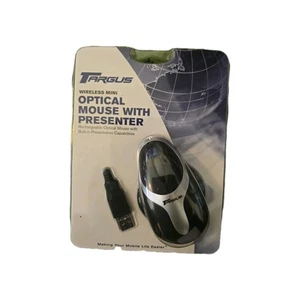 Targus wireless mini optical mouse with presenter.PAWM001E.Sealed. - Picture 1 of 8