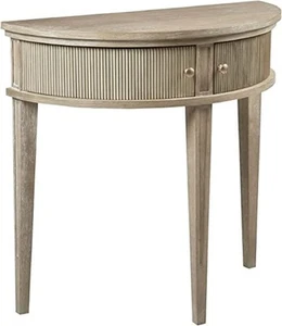 Crestview Hall Console Table for Entryway with Storage, Solid Rubber Wood Fra... - Picture 1 of 9