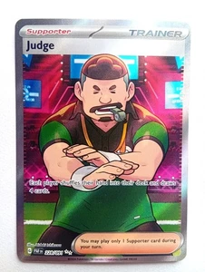 Judge 228/091 Paldean Fates Ultra Rare Pokémon TCG NM - Picture 1 of 2