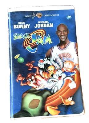 Space Jam (1996) VHS • Michael Jordan & Bugs Bunny • Warner Bros • Tested Works - Image 1 of 4
