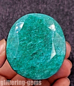 Natural 269.5 Ct Green Emerald – IGL Certified Large Oval Shape Loose Stone 5DNA - Picture 1 of 7