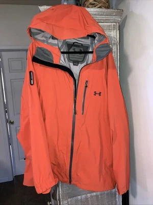 Chaqueta Under Armour 2XL Para Hombres Recco Rescue Tech Senderismo Impermeable Naranja Y2K 2X Foto 1 de 4