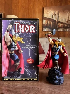 (2001) THE MIGHTY THOR 15" CHANGE O-HEAD Deluxe Statue Rare Vintage #1962/2500 - Bild 1 von 15