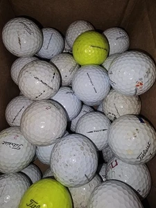 Titleist ProV1 & ProV1x Mix Used Golf Balls Used (50 Golf Balls Total) - Picture 1 of 1