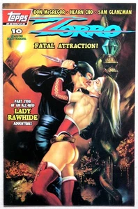 Zorro #10 Vol 1 Julie Bell Cover - Topps Comics - Don McGregor - Hearn Cho - Picture 1 of 2