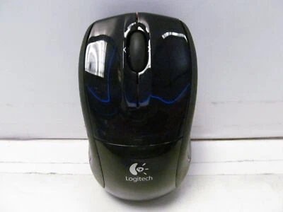 Genuine Logitech Black Wireless Laser Mouse Only (M-RBY125) NO RECEIVER - Image 1 of 4