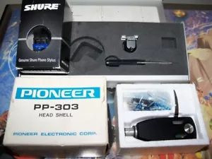 Shure M97XE Cartuccia Phono HiFi Nuova N97XE Stylus e NOS Pioneer PP-303 Wow! - Foto 1 di 2
