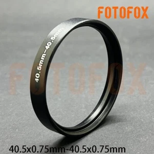 Female 40.5x0.75mm to Female 40.5x0.75mm Stepping Filter Ring Adapter 40.5-40.5 - Picture 1 of 5