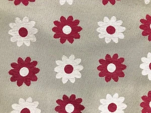 SALE! PINK WHITE SILVER GREY WEAVE SOFA CHAIR UPHOLSTERY CURTAIN FABRIC MATERIAL - Picture 1 of 8