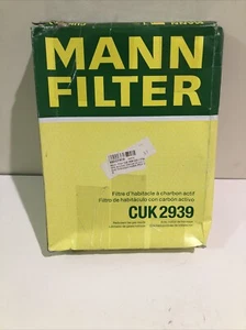 Cabin Air Filter-FI, Turbo MANN CUK 2939 A3 A3 Quattro CC Eos Golf GTI Jetta - Bild 1 von 6