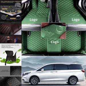 For Buick Car Floor Mats Carpet Custom Waterproof with Pockets Auto Pu Leather - Imagen 1 de 32