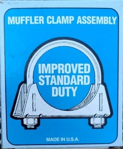 Nickson 1 1/4” Muffler Clamp Assembly, #31, w/ 5/16" U-BOLT - Picture 1 of 2