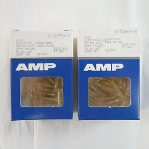 Lot of 100 AMP / TE / Tyco 8-323994-2 Splice Butt Connectors 26-22 AWG NEW - Picture 1 of 3