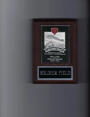 SOLDIER FIELD PLAQUE CHICAGO BEARS FOOTBALL NFL Cover