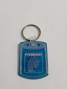 Vintage Pittsburgh Paints Keychain Plastic Heuvelton Lumber 2" Z - Picture 1 of 2
