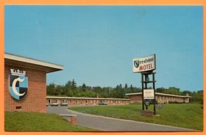 Sault Sainte Marie MI Crestview Motel um 1970 Postkarte - Bild 1 von 4