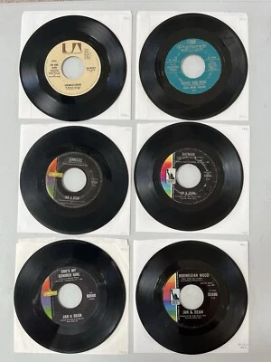 Lot of (6) Jan & Dean 45 RPM Records - Lot #2 Foto 1 de 2