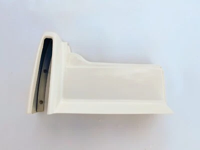 1991 CADILLAC SEDAN DEVILLE,  LEFT SIDE, TAIL LIGHT EXTENSION PANEL, WHITE OEM - Image 1 of 4