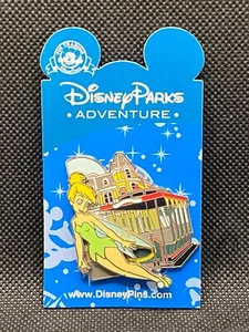 WDW Disney Parks Adventure Series Tinker Bell Trolley Car Nuevo pin de calle principal - Imagen 1 de 9