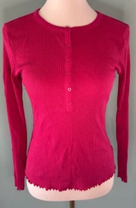 Women's Old Navy Top, Size S, Pink, Long Sleeve - Picture 1 of 4