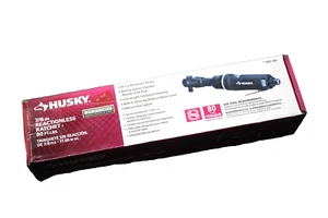 HUSKY CRICCHETTO PNEUMATICO 3/8" AZIONAMENTO SENZA REAZIONE 80 FT/LBS - Foto 1 di 2