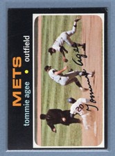 1971 Topps #310 Tommie Agee (d) EX  GO950
