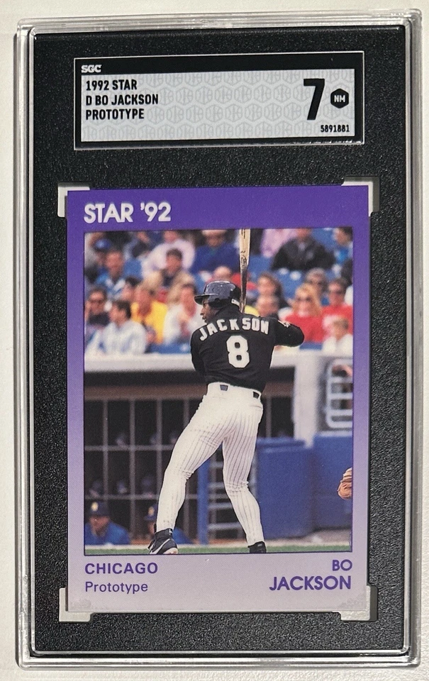 🔥RARE🔥 1992 Star Prototype Bo Jackson /800 - Image 1 of 2