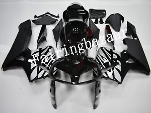 Kit de carenado por inyección ABS 2005 CBR600RR tribal negro plateado plateado - Imagen 1 de 8