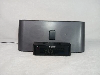 Sony Dream Machine Clock Radio AM & FM iPod Player Aux Capability (No Remote) - Image 1 of 4