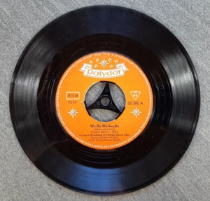 Gerhard Wendland – Weiße Weihnacht / Weißer von 1954 Vinyl Single Polydor 22 380 - Bild 1 von 2