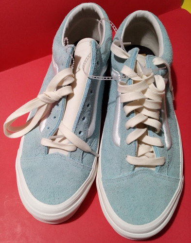 VANS OG Aqua Blue Seafoam Nuovo Taglia 10 5 BELLO