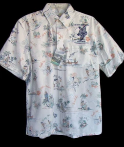 Reyn Spooner Sean Walsh K-9 Memorial Foundation Hawaiian Attractions Shirt M NWT - Picture 1 of 6