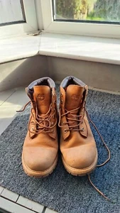 Timberland Waterville 6 In Waterproof Boots 8168R Size 7/40 *GC* - Picture 1 of 11