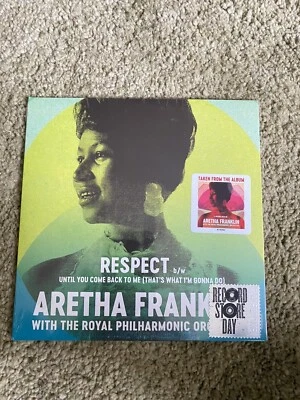 Aretha Franklin With The Royal Philharmonic Orchestra JAZZ SINGLE EP - RESPECT - Image 1 of 2