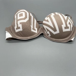 Pink Victoria’s Secret Push Up BH Logo Wear Everywhere Wear Everywhere Größe 36A - Bild 1 von 5