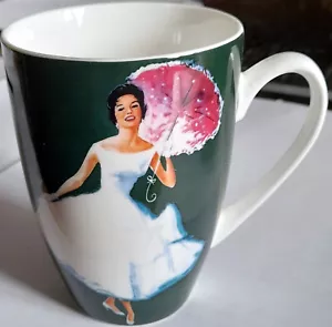 Persil Tasse aus der Hümmer Werbung Henkelpott dunkelgrün elegante Frau 300ml - Bild 1 von 4