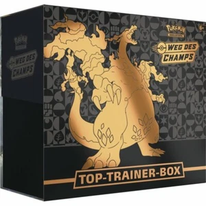 Pokémon - Weg des Champs Top Trainer Box Glurak Champions Path DE TTB NUEVO & EMBALAJE ORIGINAL - Imagen 1 de 4