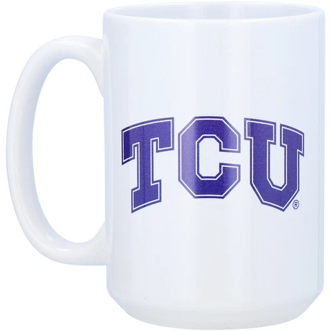TCU Horned Frogs 15oz. Primary Logo Mug Cover