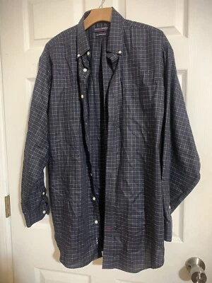 Mens Daniel Cremieux Fine Italian 100%Cotton Fabric Button Down Shirt LARGE - Image 1 of 4