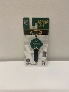 NHL Dallas Stars Key Blank SC1 68 Green Black - Picture 1 of 2