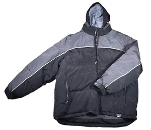 Zero Xposur Heavy Men’s Winter Fleece Lined Coat with Hood, Size XXL - Picture 1 of 5