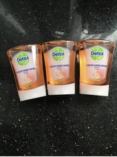 3 X 250ml Dettol No Touch Refills Grapefruit