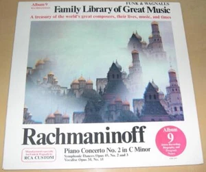 RACHMANINOFF - Funk & Wagnalls Family Library of Great Music Vol. 9 - Picture 1 of 1