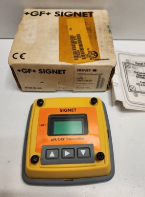 NEW OLD STOCK! SIGNET COMPAK XMTR PH/ORP TRANSMITTER 3-8710 - Image 1 of 2