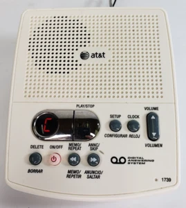 AT&T 1739 Digitales Telefon Anrufbeantworter System - getestet funktioniert - Bild 1 von 5