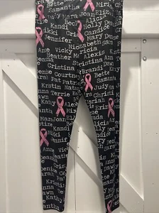 LULAROE LLR TALL & KURVIG 2 BRUSTKREBSÜBERLEBENDE LEGGINGS #677 - Bild 1 von 3