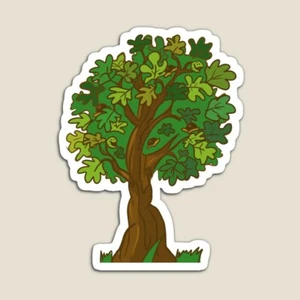 Save American Chestnut Tree Vinyl Sticker 3" x 4" Matte Handmade Durable US - Picture 1 of 2