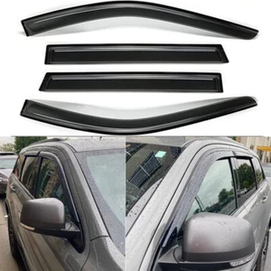 4pcs Outside Mount Wind Deflector Window Visor for 2011-2020 Jeep Grand Cherokee - Imagen 1 de 9