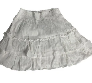 Polo Ralph Lauren Girls Plain White Skirt Classic Size 5 #95 - Picture 1 of 5