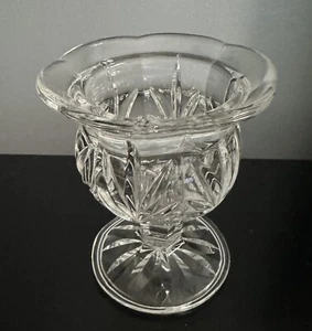 Princess House Lead Crystal Pillar Candleholder #859 - Picture 1 of 3